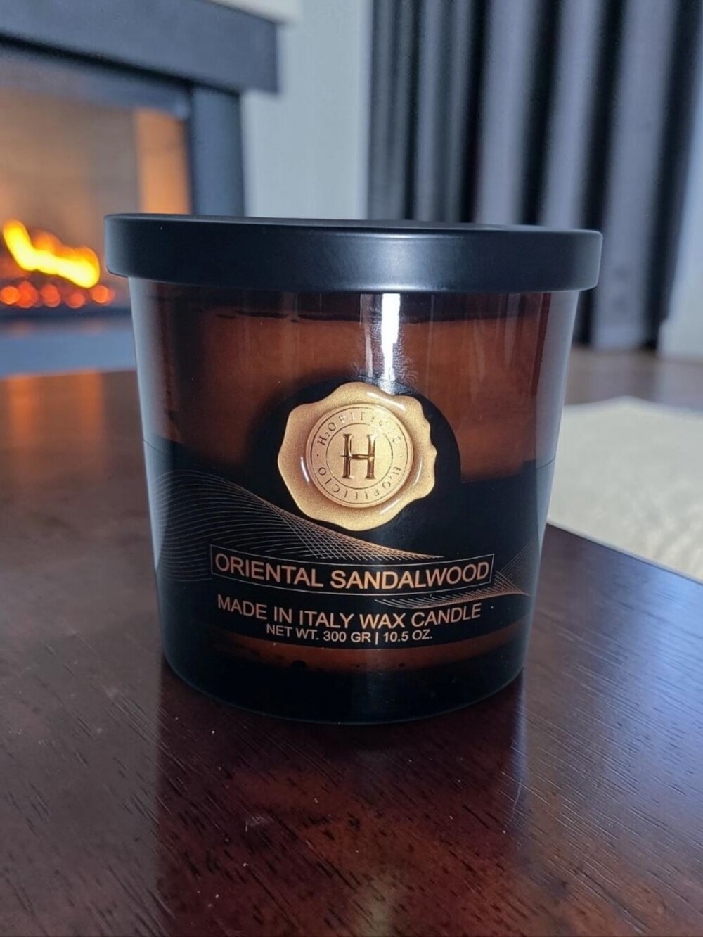 HOPIFICO Oriental Sandalwood Wax Candle - 10.58oz